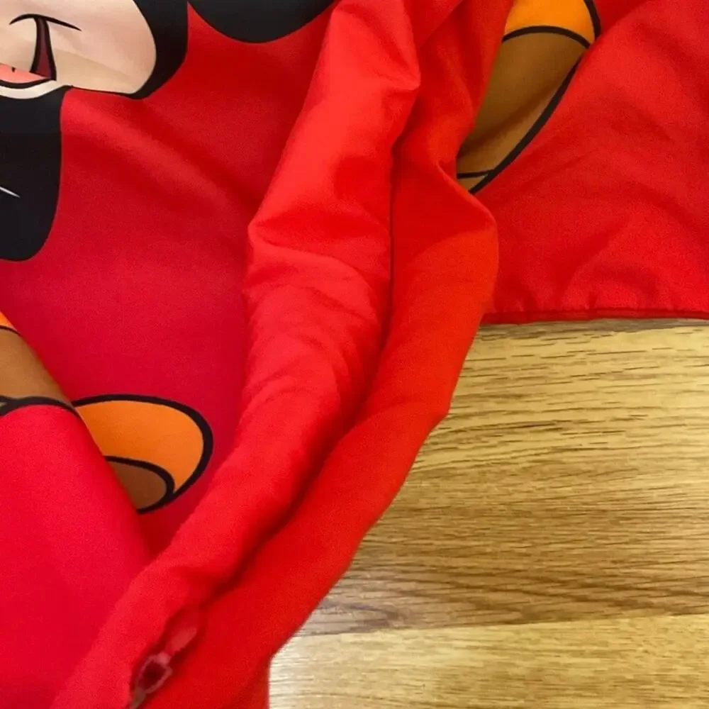 Disney Mickey Mouse Pillowcases Set Red Jay Franco Kids Bedding Sham  20x52
